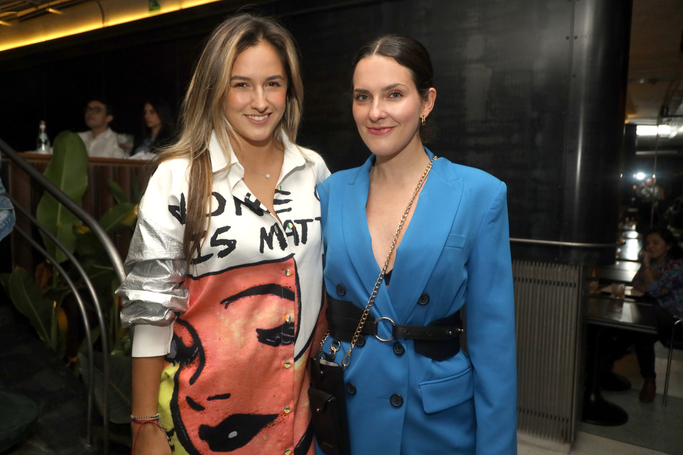 Camila Martínez y María Macausland.