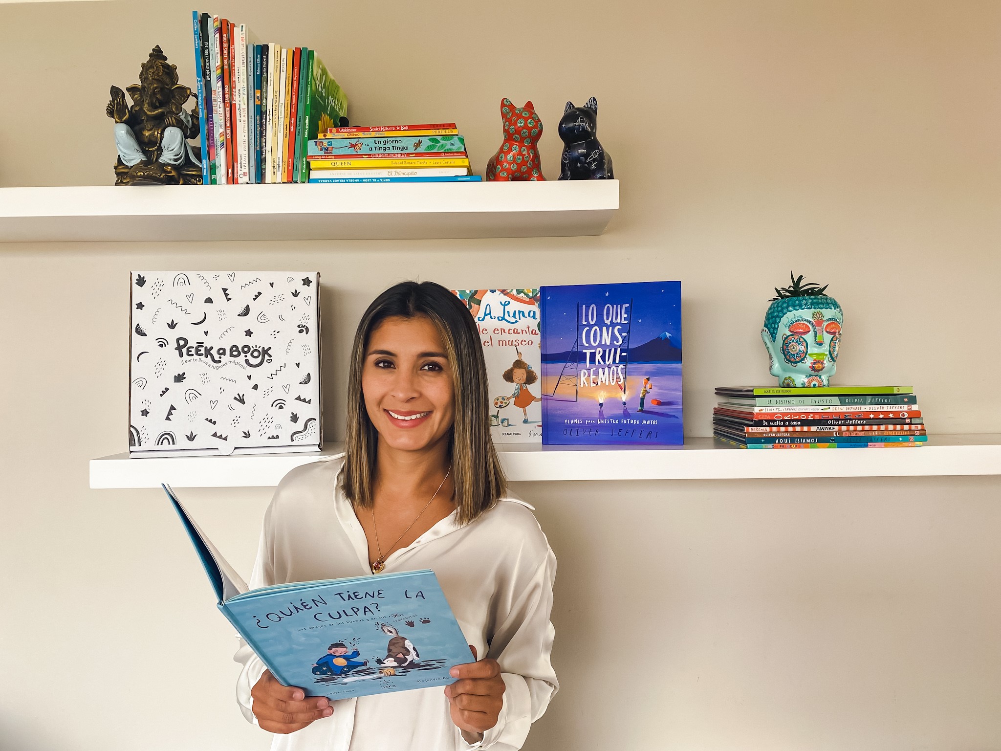Ella creó un negocio de suscripción literaria para niños de 3 a 8 años