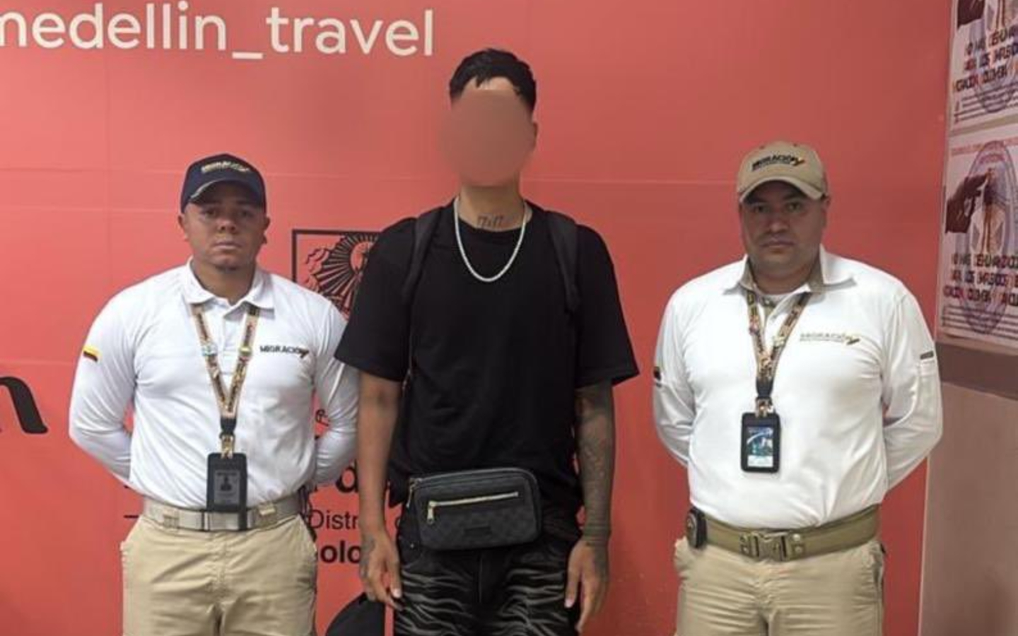 Inadmiten a extranjero en Medellín con antecedentes por delitos sexuales con menores