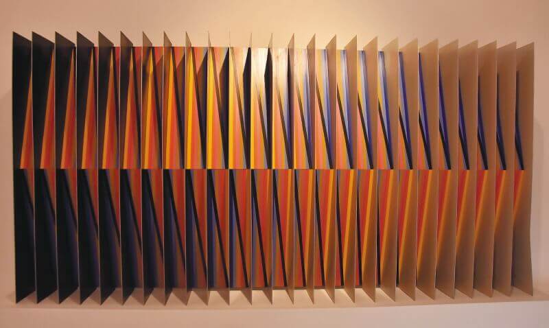 “Cromoestructura”, de Carlos Cruz-Díez. Museo de Arte Moderno de Barranquilla. / Cortesía