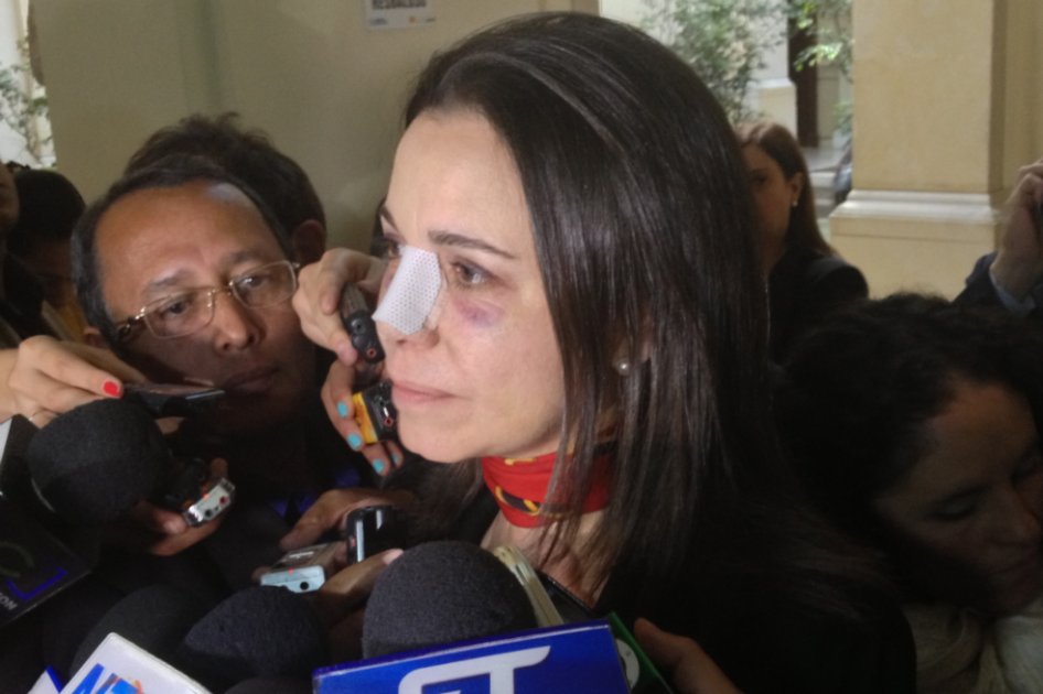María Corina Machado envía carta al Congreso de Colombia
