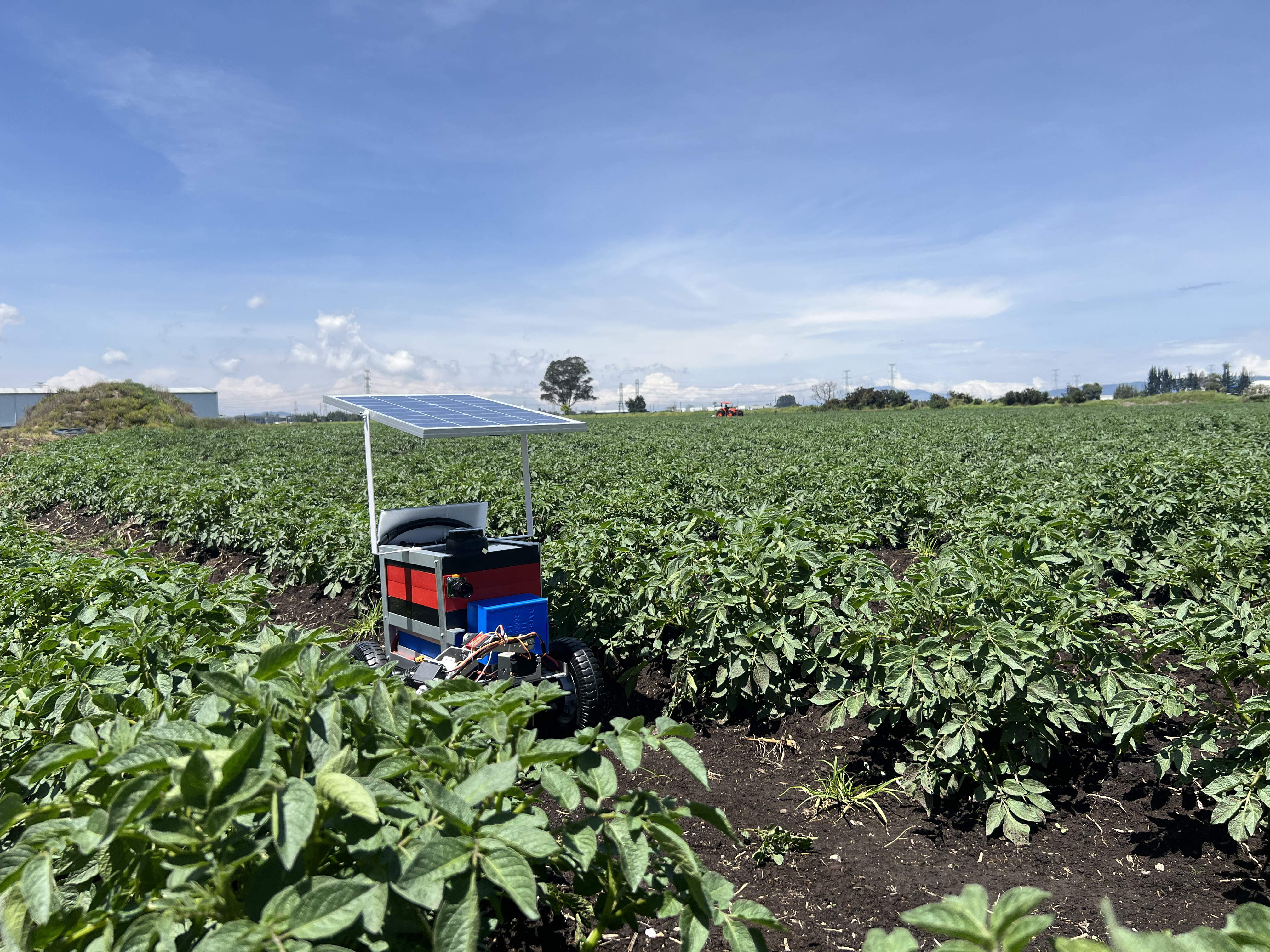 Un robot colombiano busca cambiar la forma en que se cultiva la papa