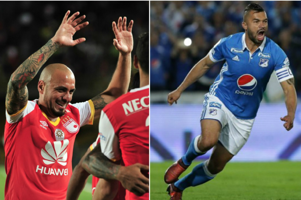 Así fue la temporada de Santa Fe y Millonarios