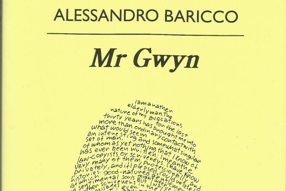 Mr. Gwyn, de Alessandro Baricco