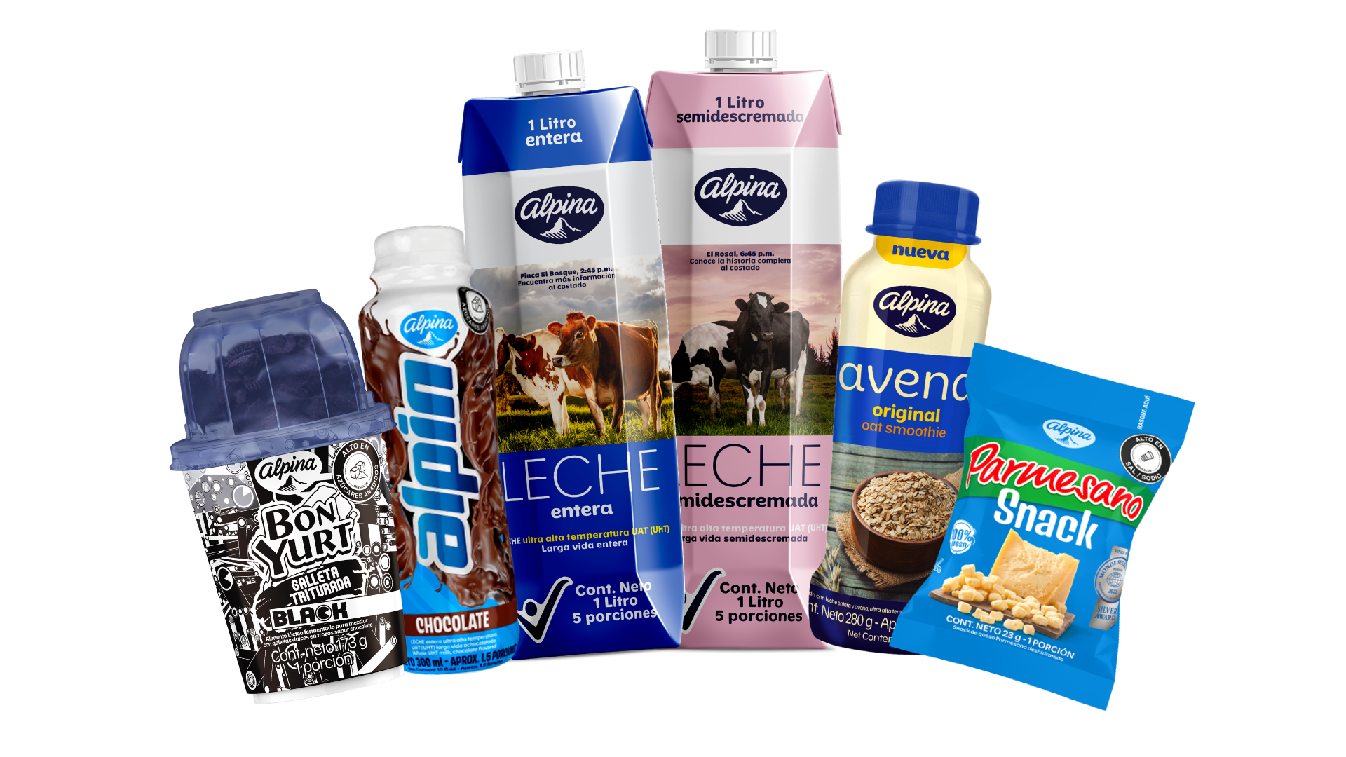 Así se produce y distribuye la leche Alpina