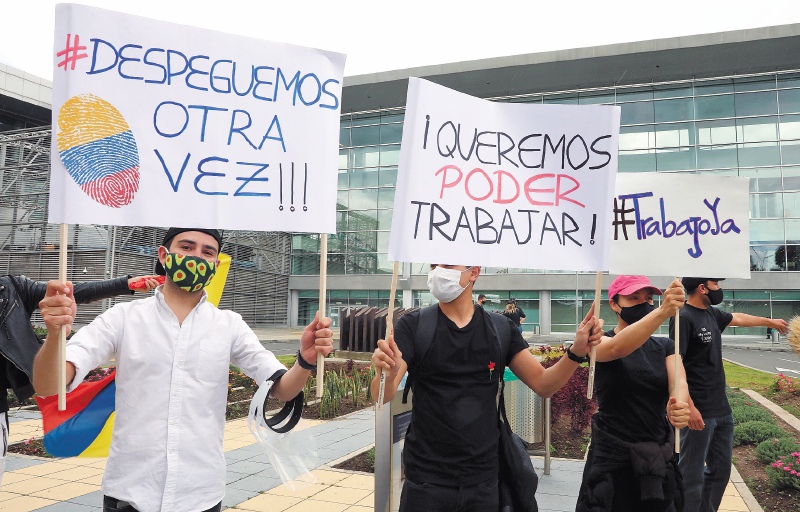 Así va la reactivación de aeropuertos y vuelos en el país