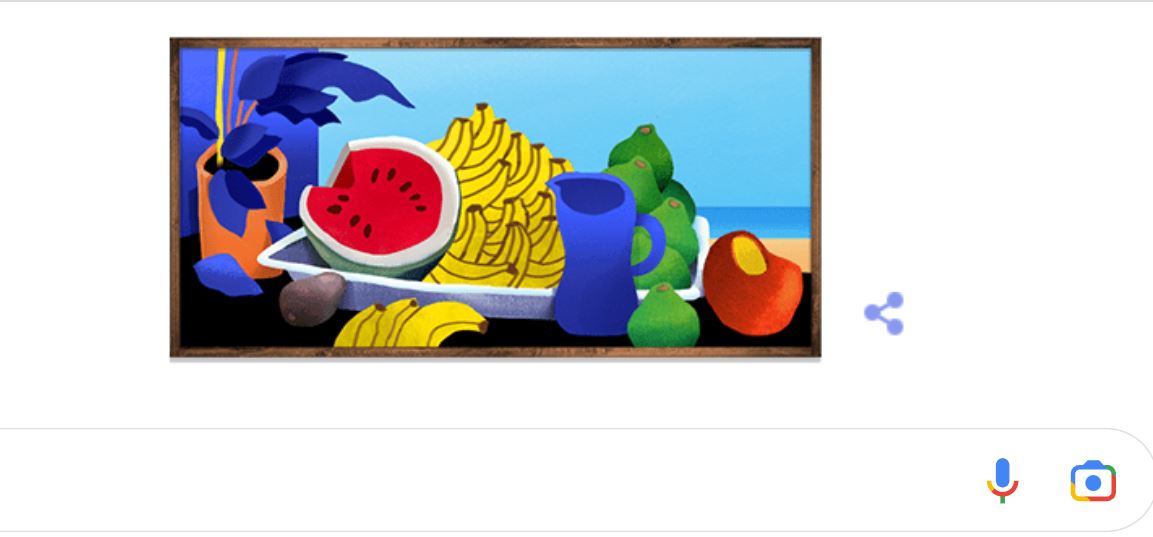Google dedica su “doodle” del día a la pintora colombiana Ana Mercedes Hoyos