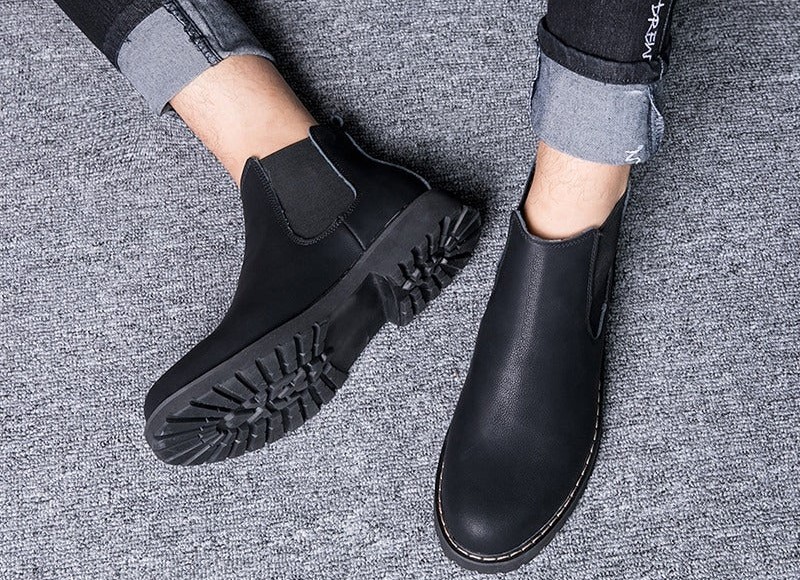 Estos botines te dan una comodidad mayor por su diseño sin cordones
