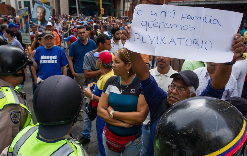 Autoritarismo en pasta en Venezuela