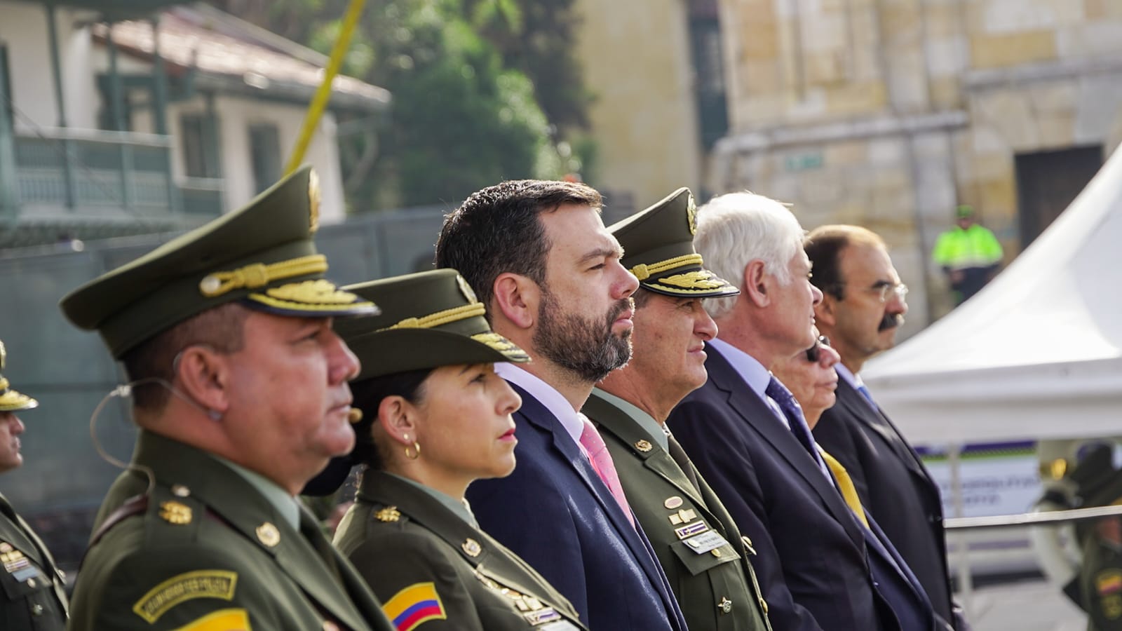 Transmisión de mando Policía Metropolitana de Bogotá. General José Daniel Gualdrón asume el liderazgo policial en la capital.