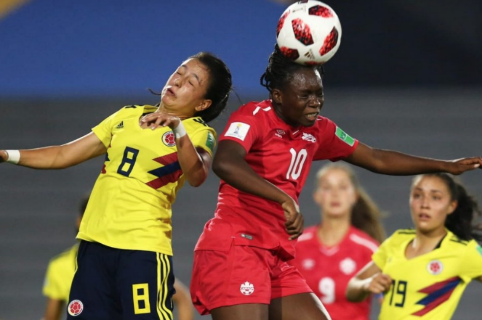 Colombia fue goleada por Canadá en su estreno en el Mundial Femenino sub 17