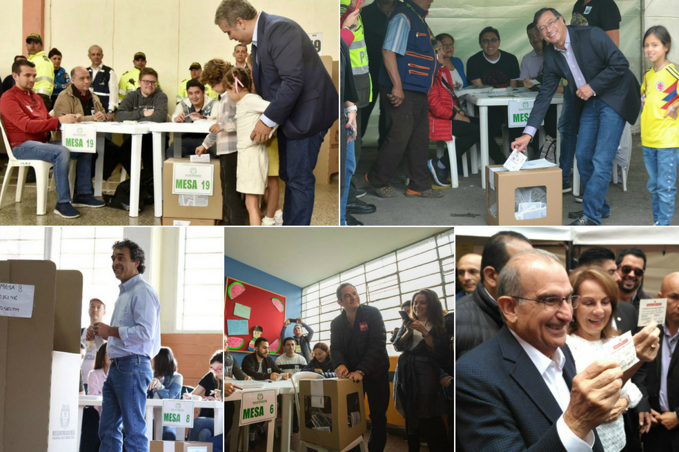 [Fotos] Candidatos ya depositaron su voto en estas elecciones