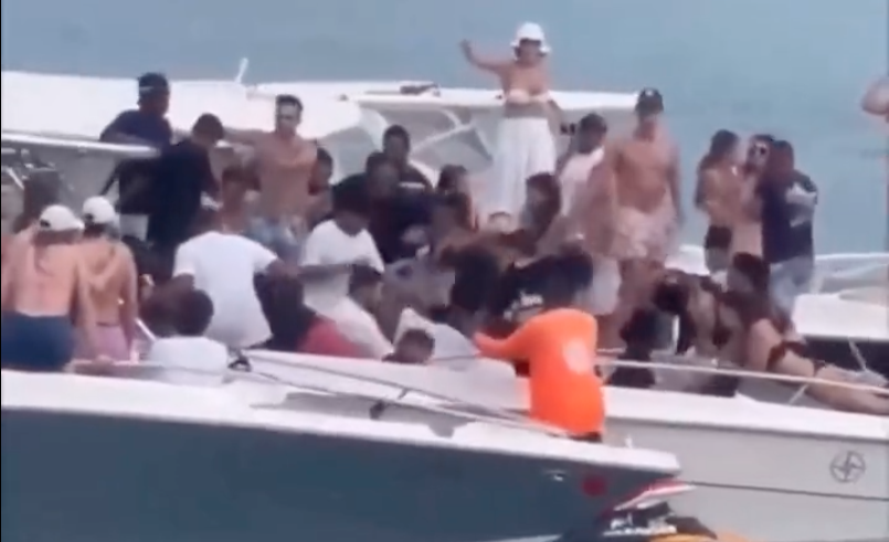 Turistas protagonizaron una trifulca sobre un yate en Cholón, Cartagena