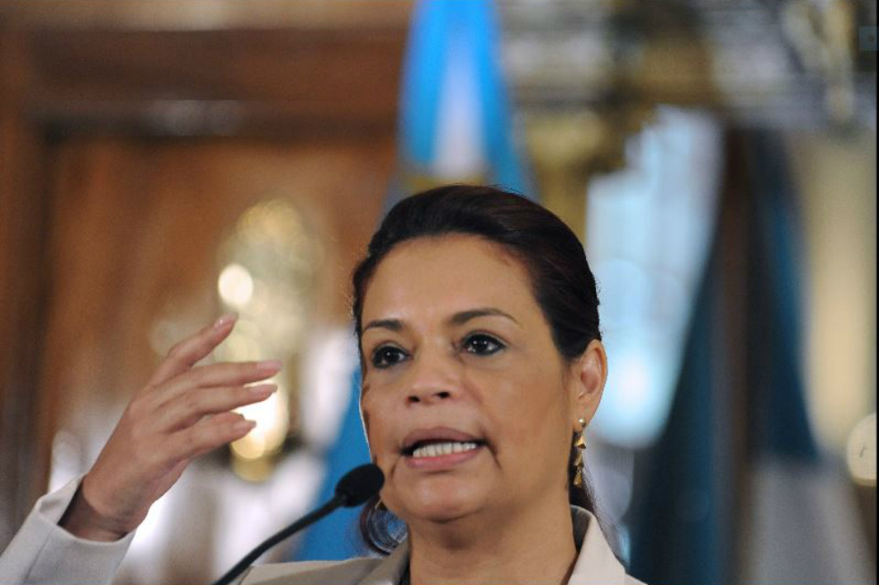 «Acepto mi extradición»: exvicepresidenta de Guatemala