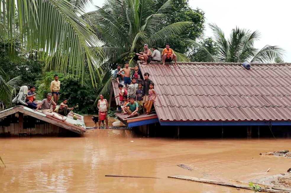 La ruptura de represa en Laos deja al menos 26 muertos y 131 desaparecidos