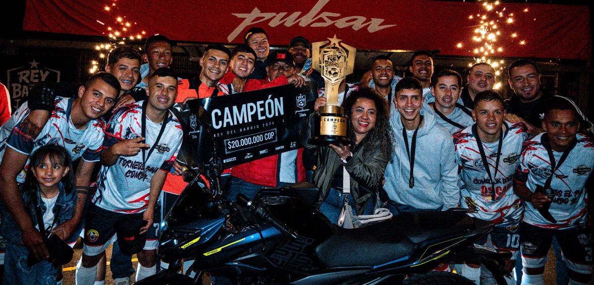 El torneo de microfútbol Rey del Barrio coronó al campeón de su primera edición