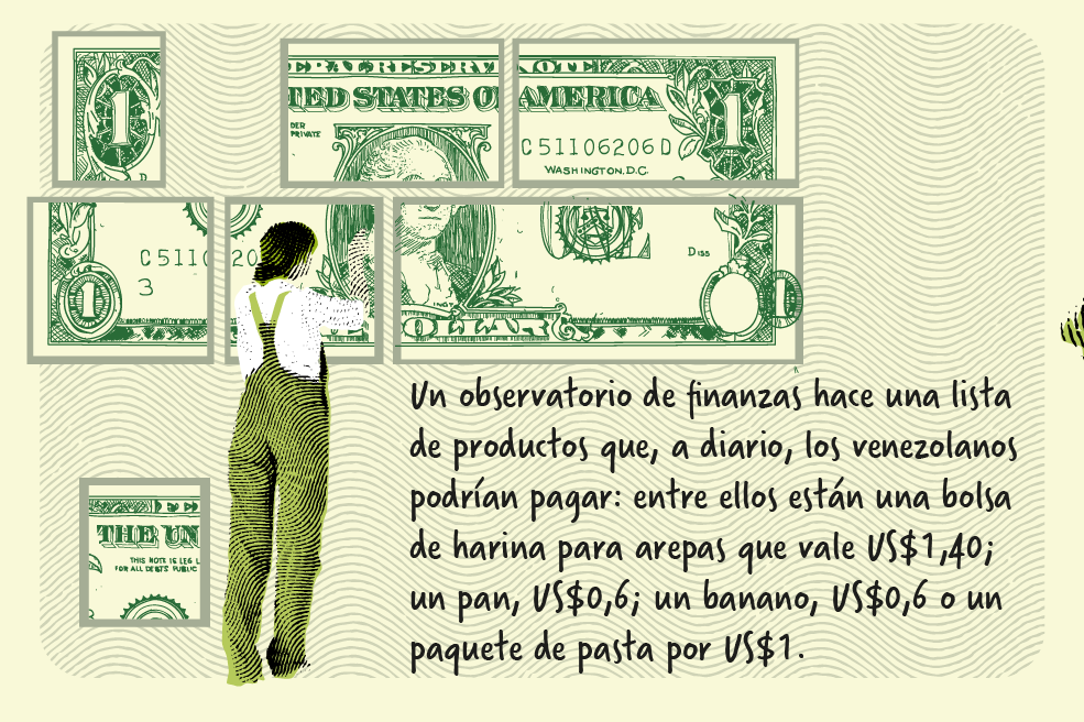 Venezuela: donde el salario mínimo solo alcanza para una gaseosa.
