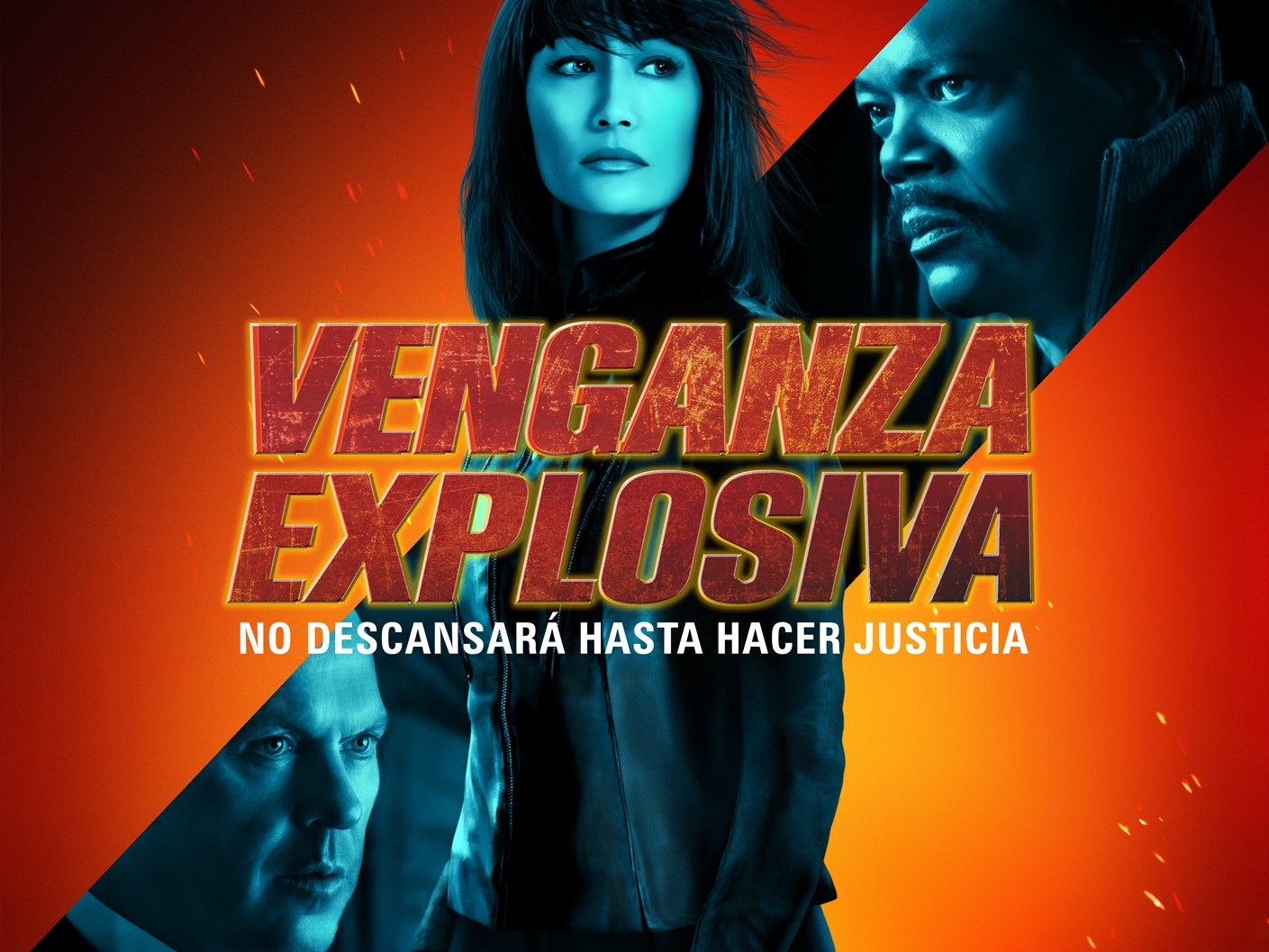 “Venganza explosiva”: lo nuevo de Samuel L. Jackson, Michael Keaton y Maggie Q