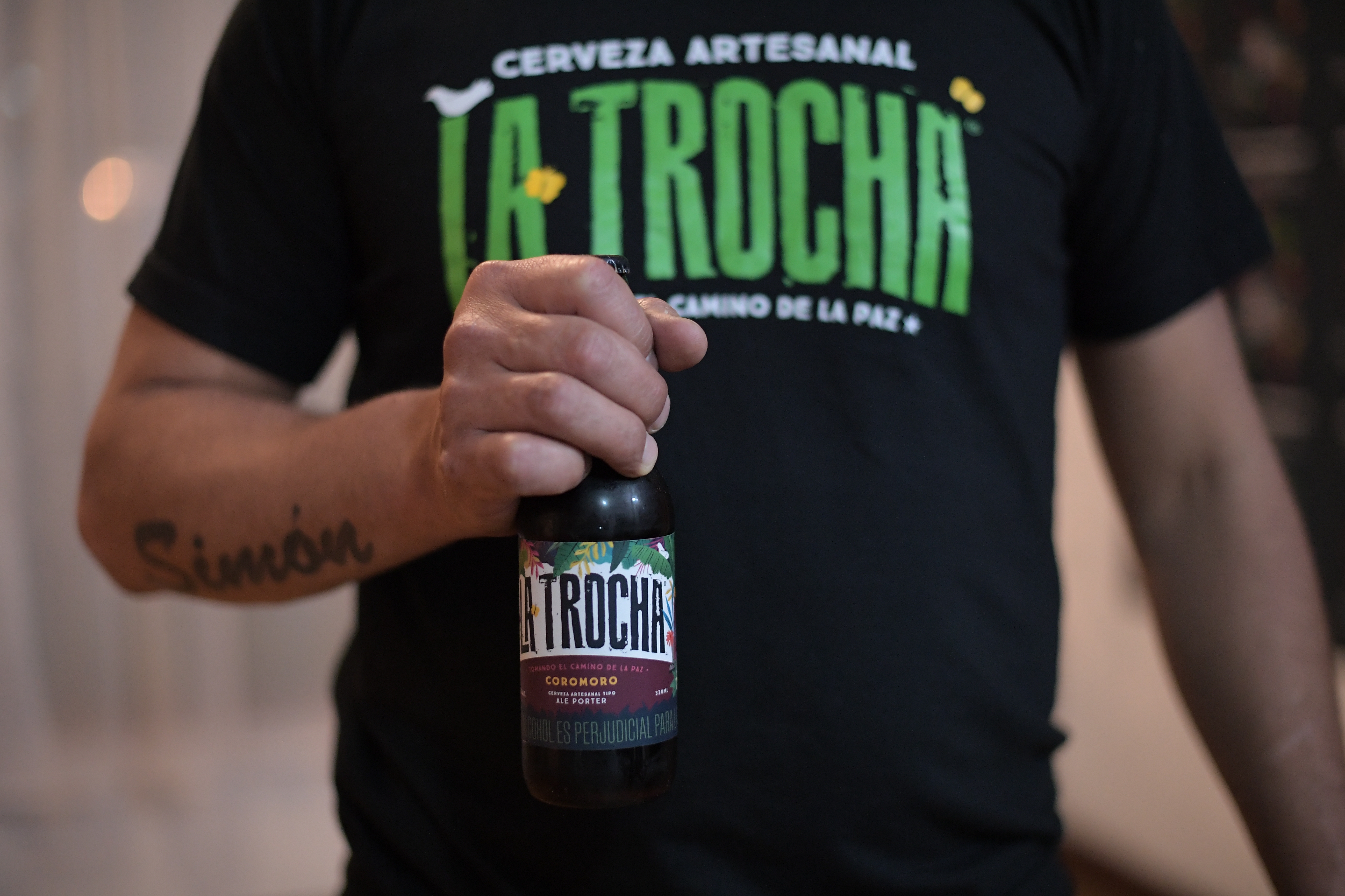 Excombatientes de la Farc en proceso de reincorporación, inauguraron el nuevo hogar de la cerveza La Trocha y de varios proyectos productivos.