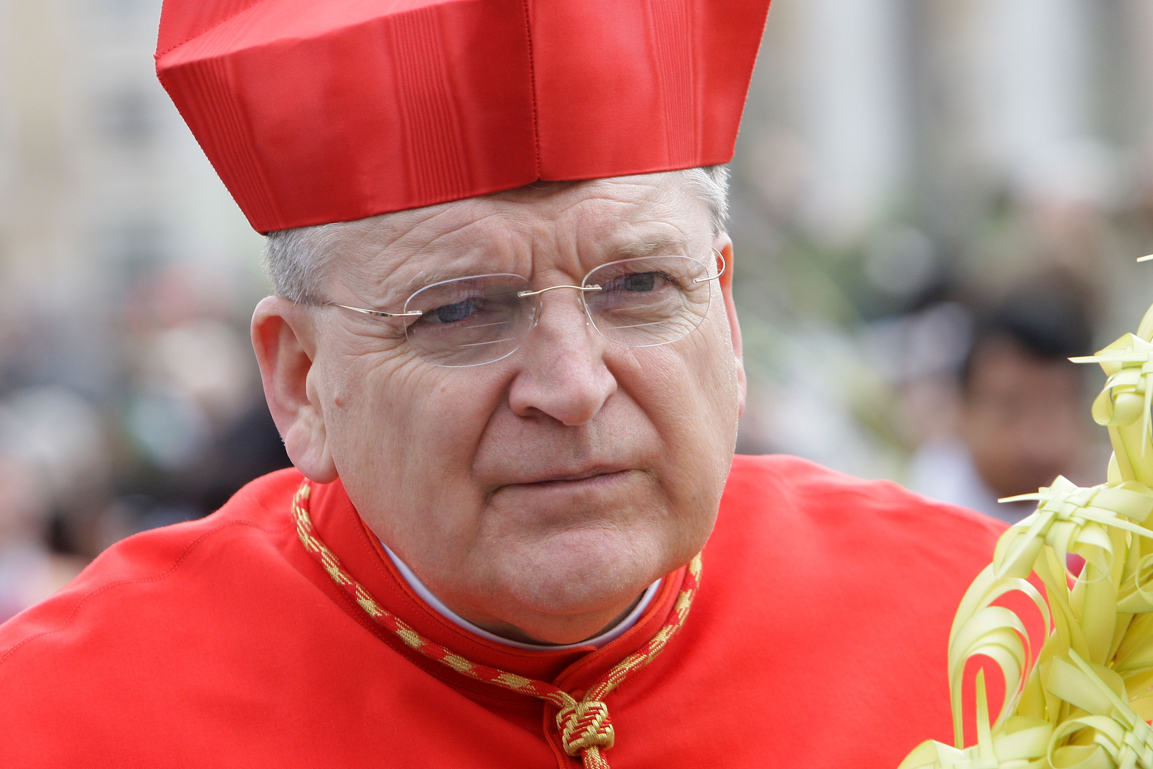 El exarzobispo de San Luis, cardenal Raymond Leo Burke.