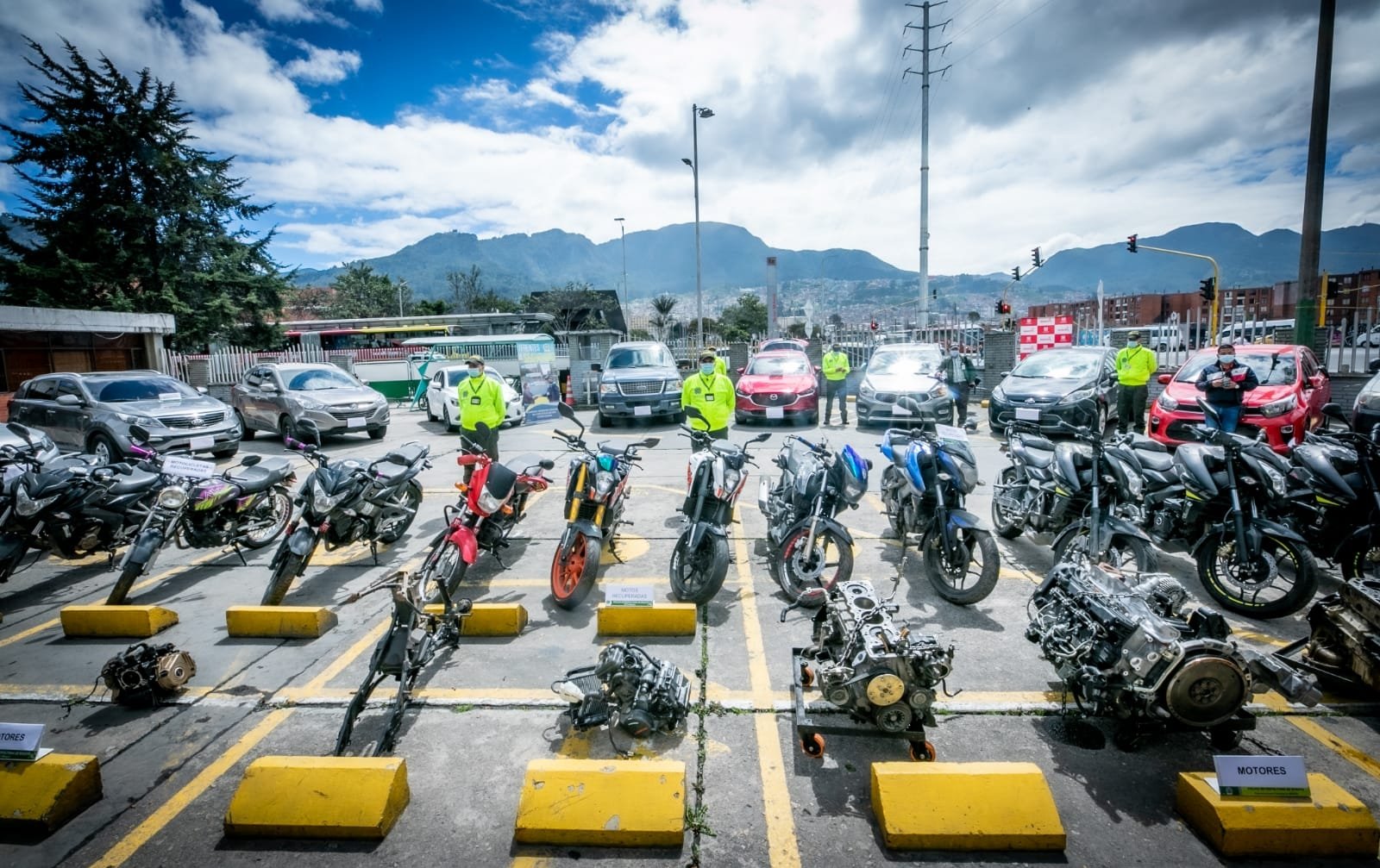En tres días se recuperaron 30 vehículos que habían sido hurtados en Bogotá