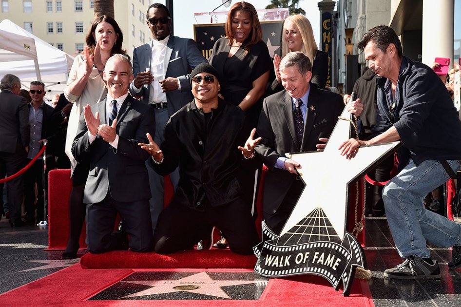 LL Cool J recibe su estrella en el Paseo de la Fama de Hollywood