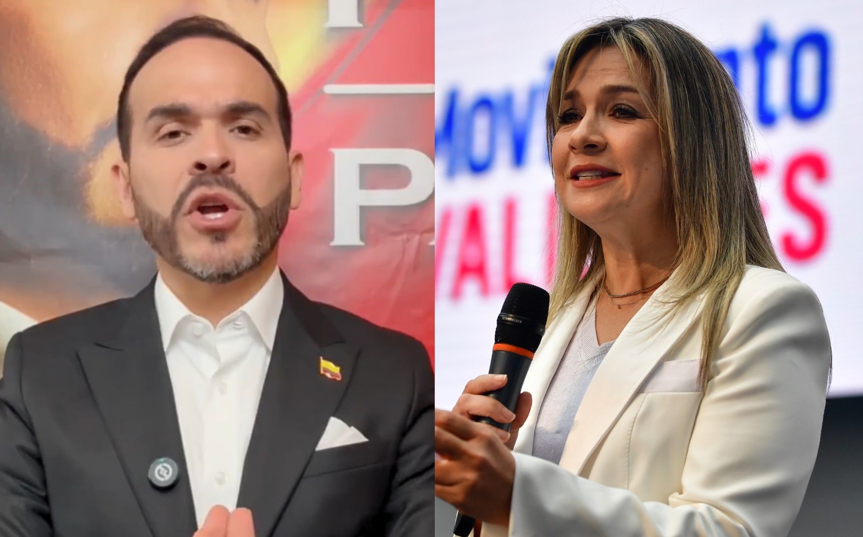 “Los falsos a kilómetros”: así fue el choque entre Abelardo de la Espriella y Vicky Dávila