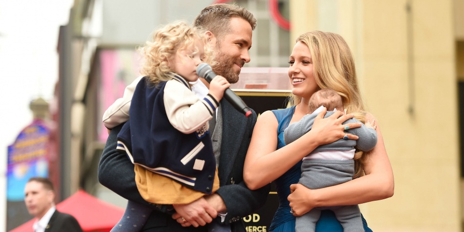 Blake Lively y Ryan Reynolds nombraron a su primera hija, James en honor al padre del actor.