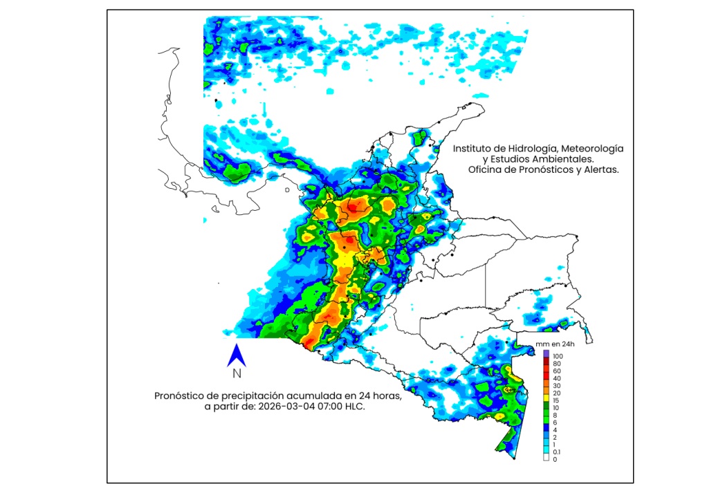 Regresan las lluvias esta semana de marzo: este es el pronóstico del Ideam día por día