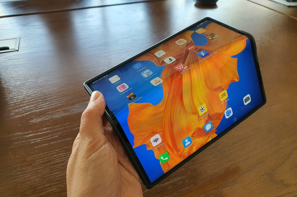 Un vistazo al Mate XS, el nuevo teléfono plegable de Huawei