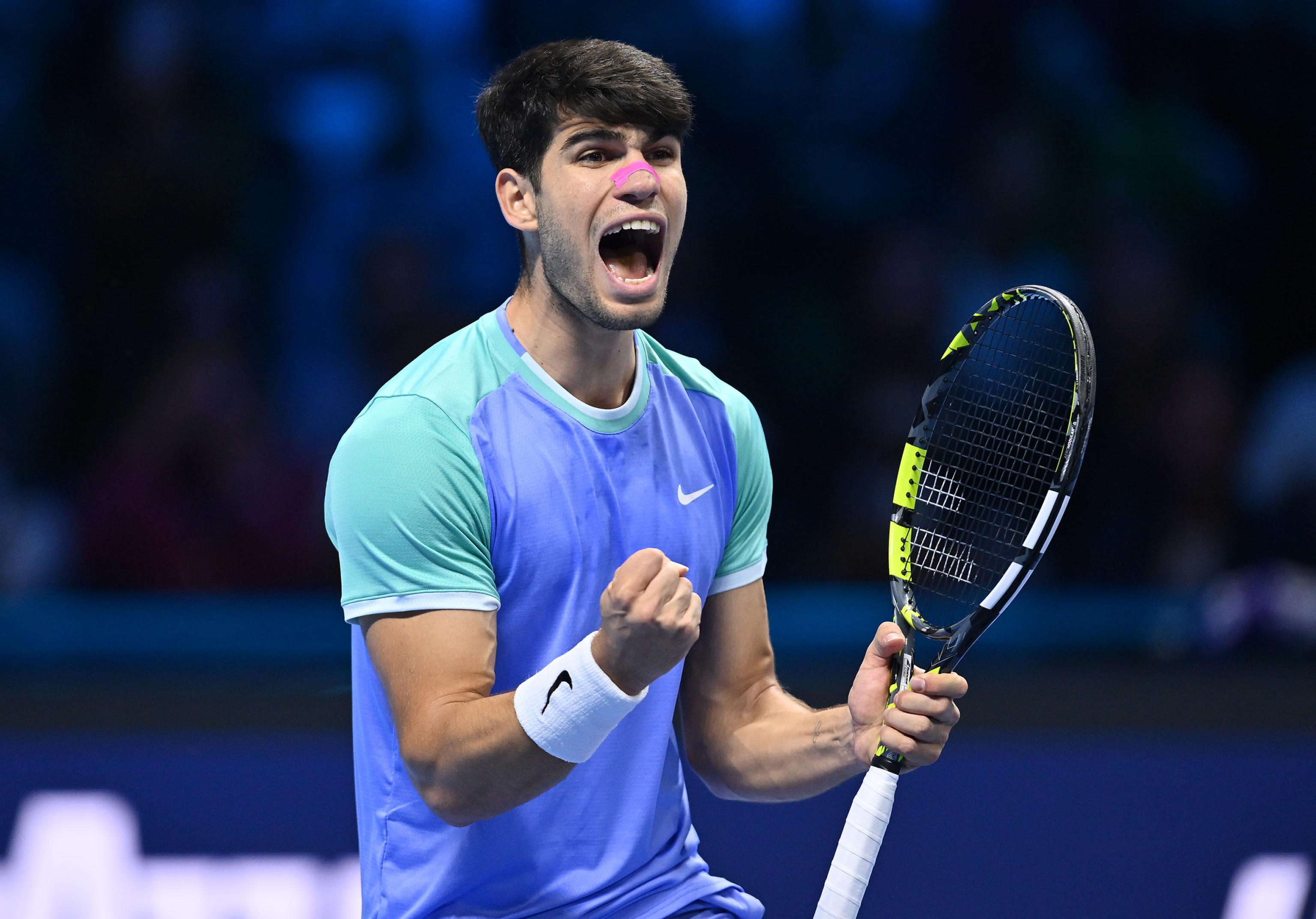 Carlos Alcaraz y Alexander Zverev suman victoria en las ATP Finals de Turín