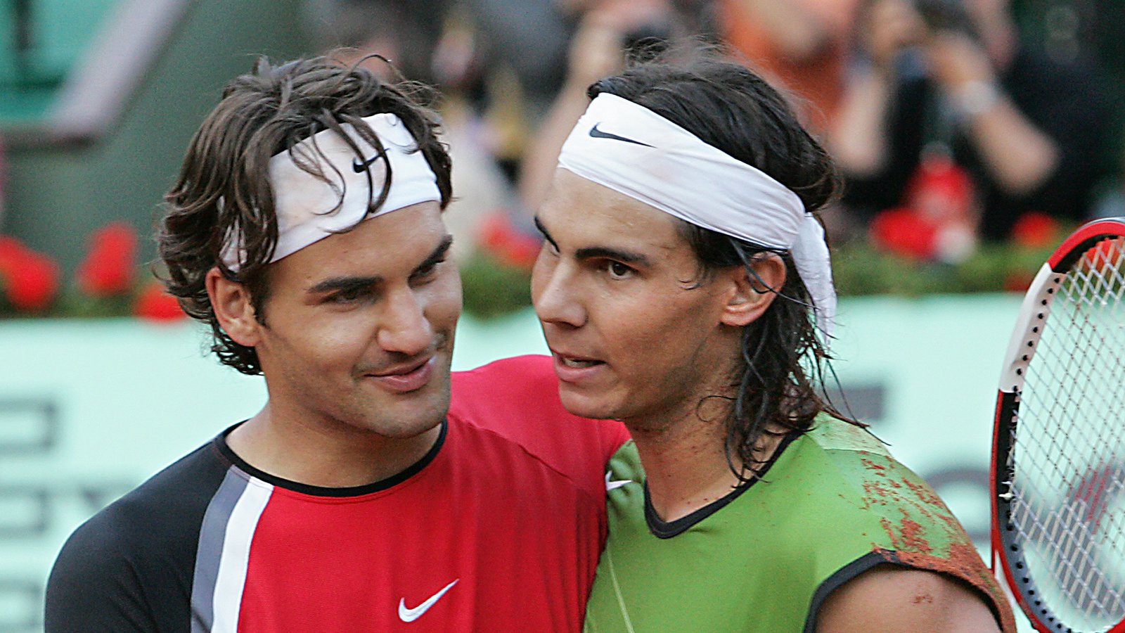 El primer encuentro entre los dos tenistas fue en semifinales de Rolan Garros de 2005. La victoria fue para el español 6-3, 4-6, 6-4 y 6-3.