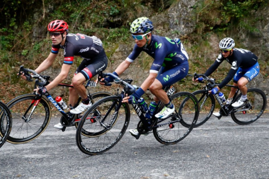 Dayer Quintana terminó en la posición 40 en el Trofeo Porreres-Felanitx-Ses Salines-Campos. Foto: Movistar