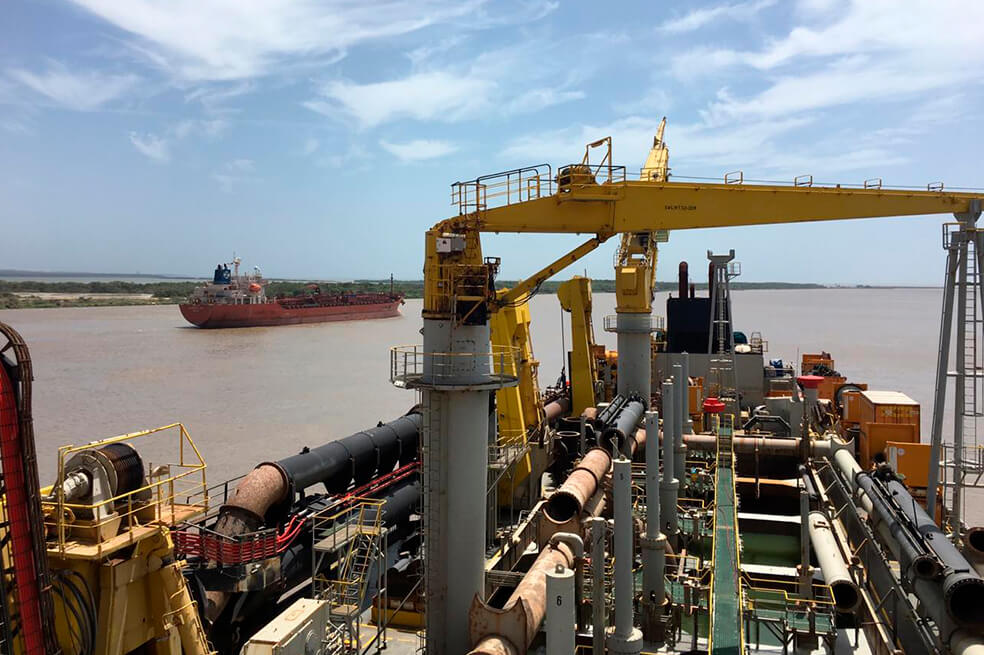 Cormagdalena suspende dragado en canal de acceso a Puerto de Barranquilla