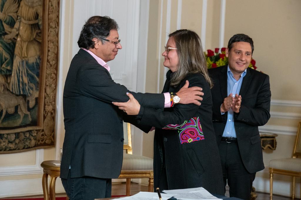 Cielo Rusinque se reunió con Petro para definir su futuro en el Gobierno