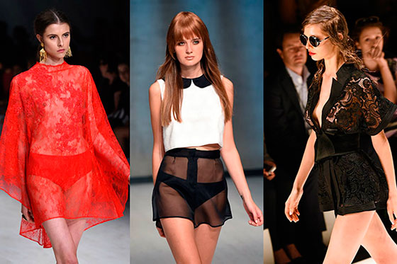 Las transparencias se toman la Semana de la Moda de Australia