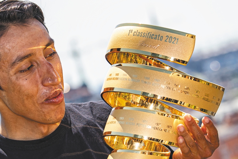 Entrevista con Egan Bernal: “Es agradable levantarse y no tener cronograma”