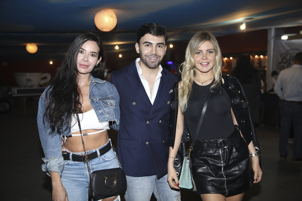 Kelly Parra, Germán Zirene, y Julieth Herrera