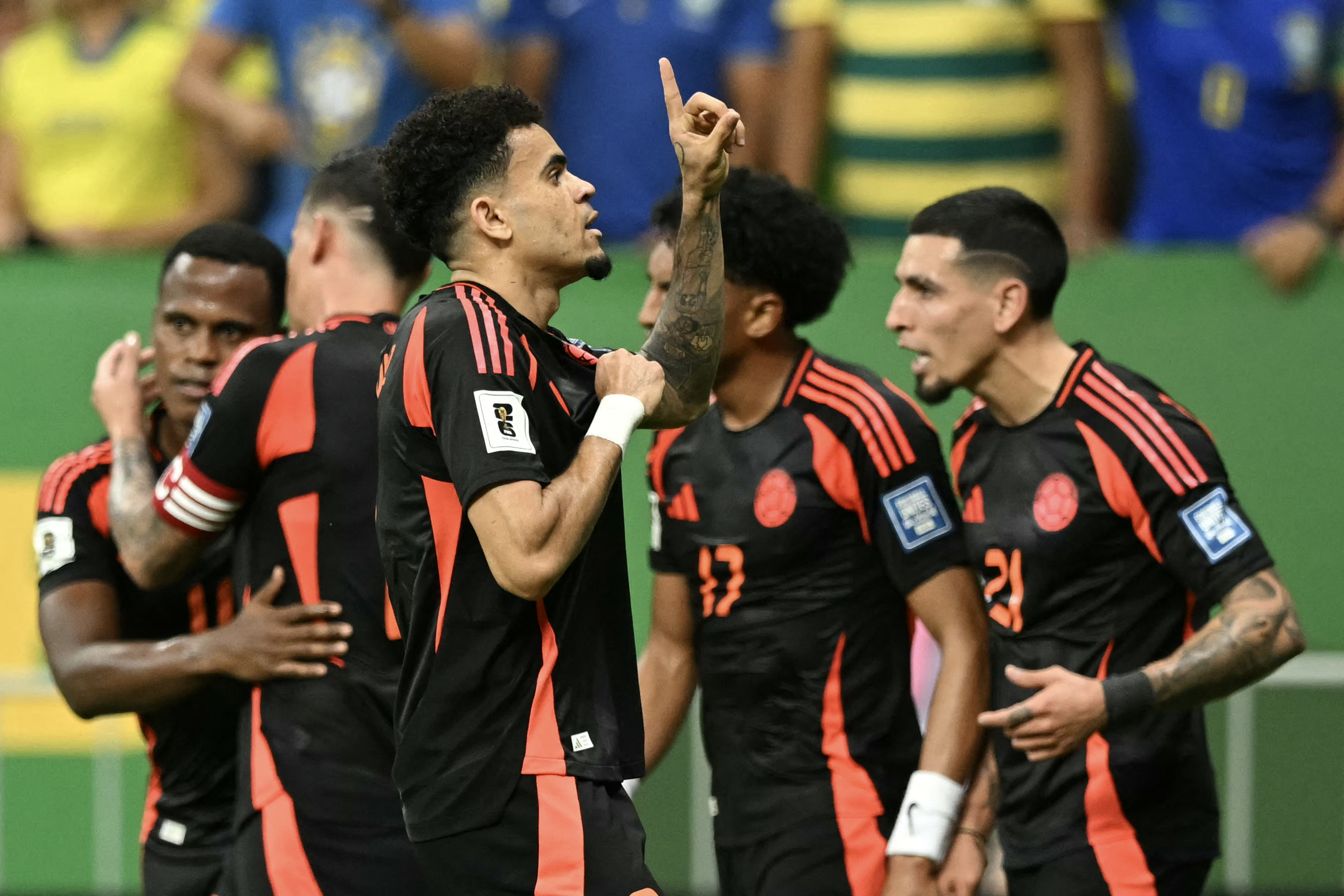 Así fue el golazo que Luis Díaz le marcó a Brasil: video