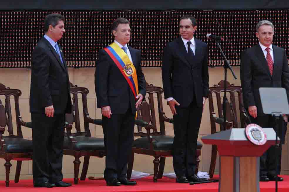 Los momentos de Santos en la presidencia