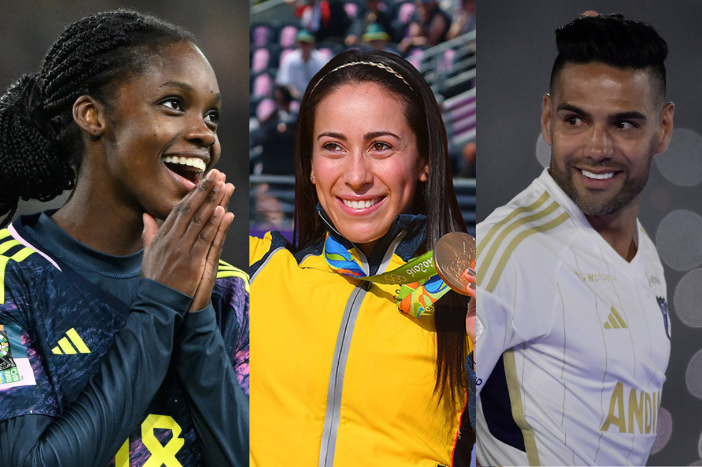 ¿Cuántos colombianos se llaman como deportistas nacionales?