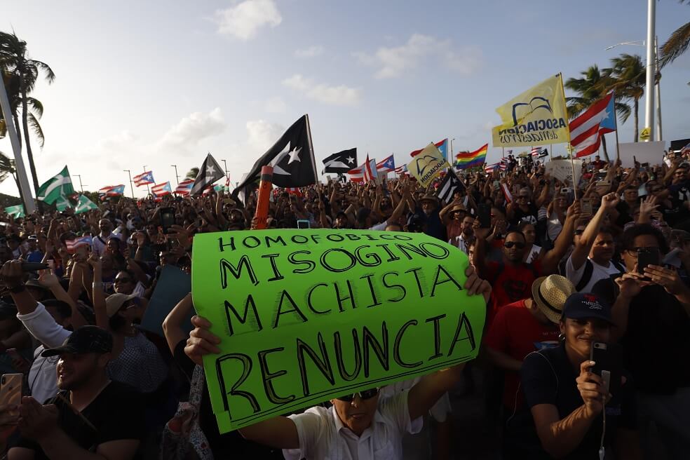 En fotos: las masivas protestas en Puerto Rico que exigen la renuncia del gobernador