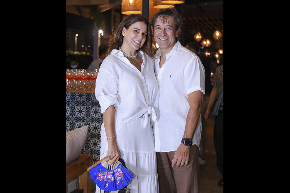María Fernanda villamarin y Felipe Frieri Restaurante Marea Cartagena