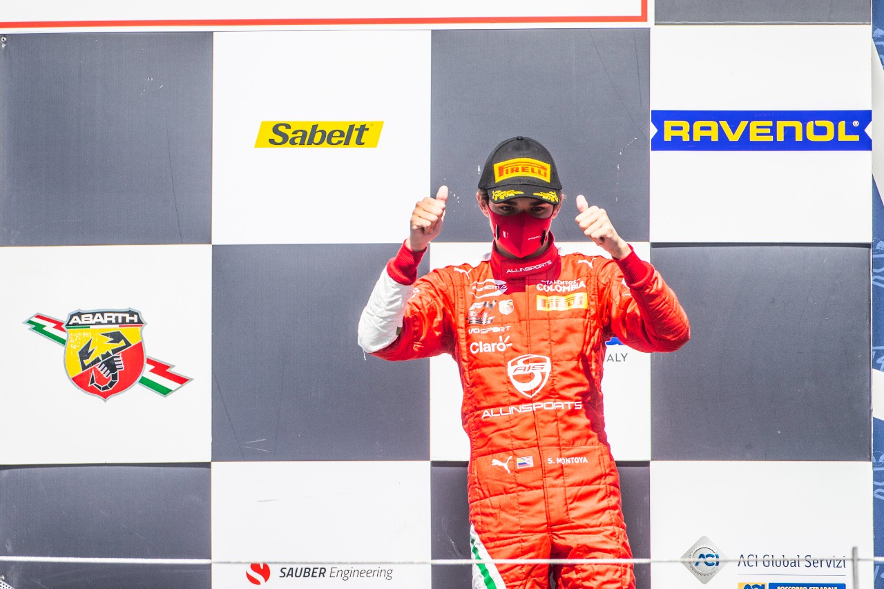 El penúltimo round de Sebastián Montoya en la F4 italiana