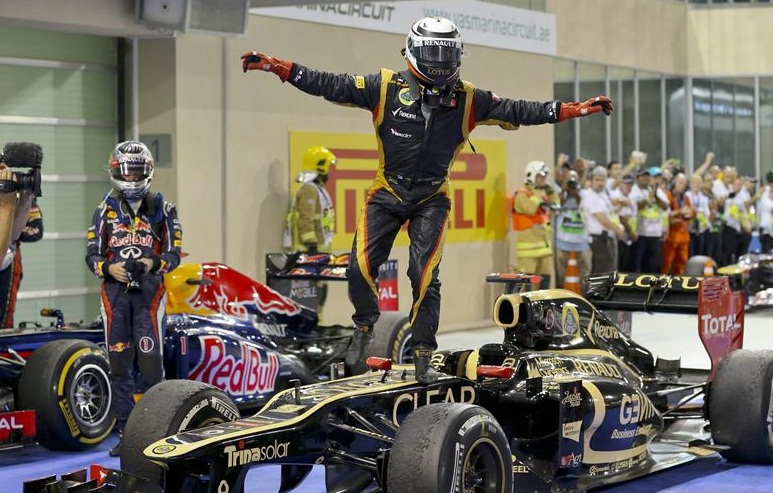 Kimi Raikkonen ganó el Gran Premio de Abu Dabi