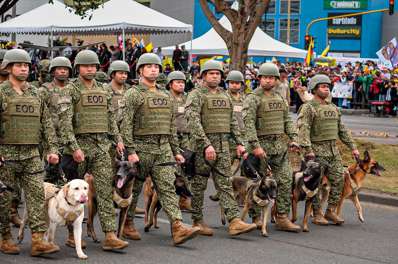 En imágenes: así se vivió el desfile militar del 20 de julio en Colombia