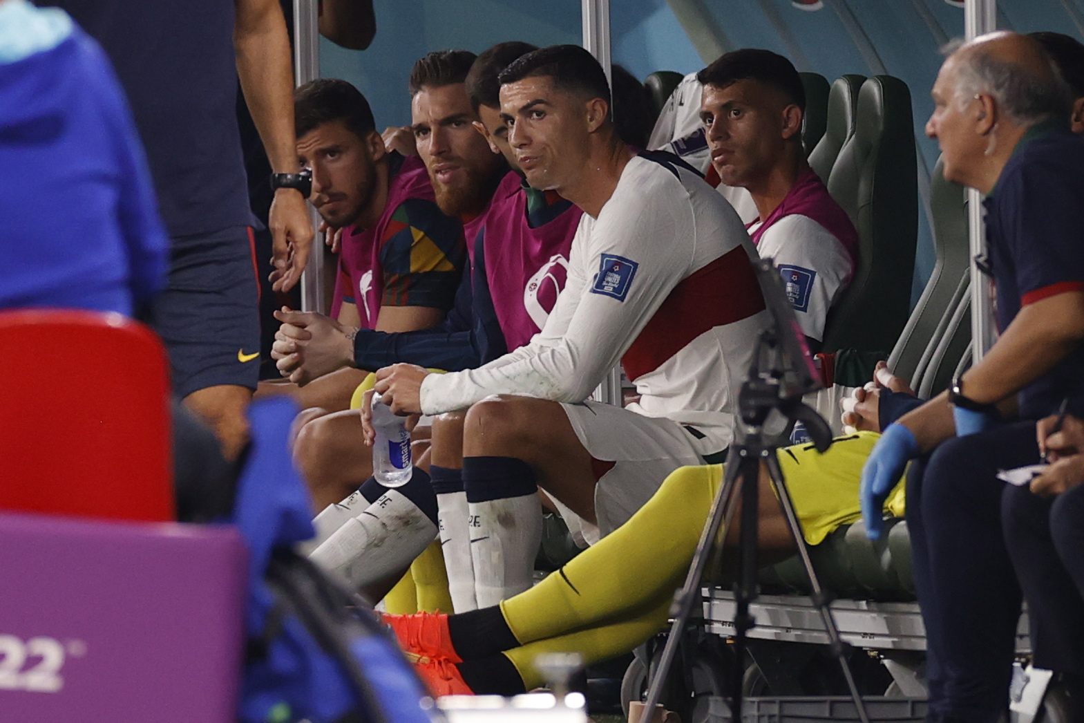 Entrenador de Portugal, molesto con Cristiano Ronaldo: “No me gustó su actitud”
