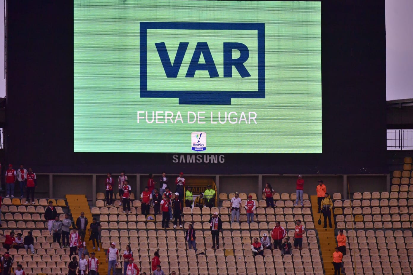 El VAR fue uno de los protagonistas de la jornada.