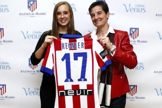 Nicole Regnier abandona el Atlético de Madrid