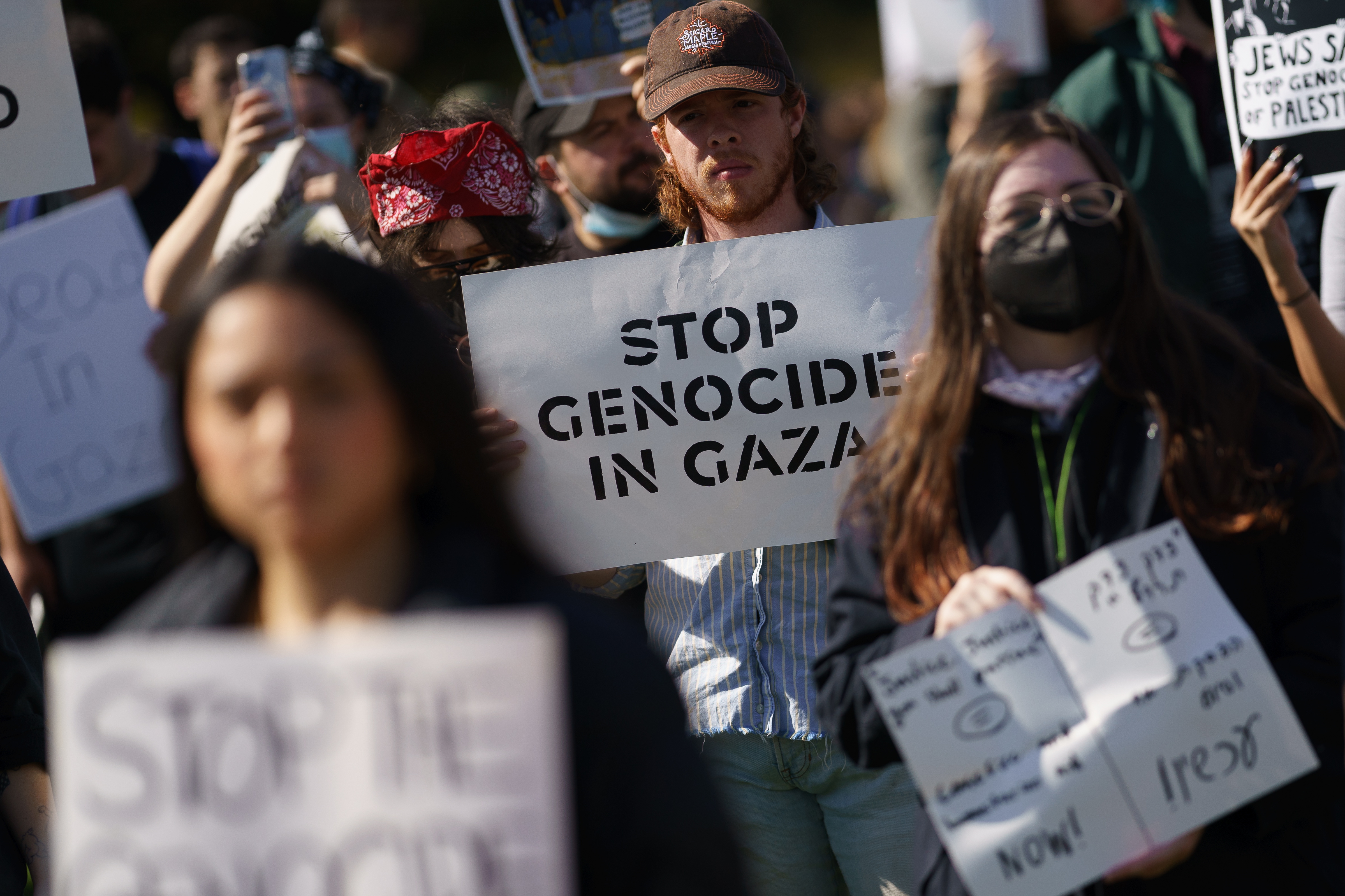 En fotos: así rechazó el mundo los ataques sobre hospital en Gaza